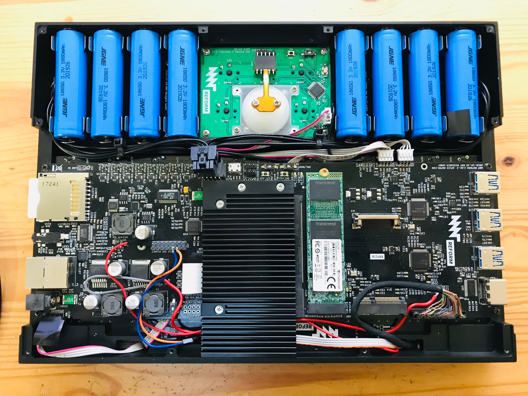 Reform version 2 Prototype Bottom View